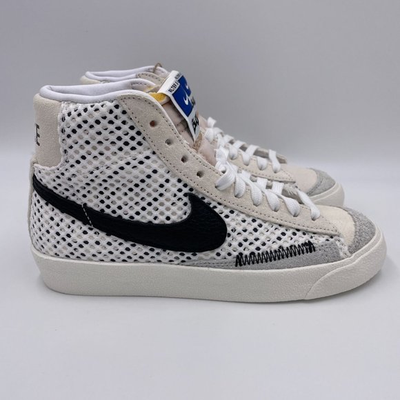 Nike Shoes - Nike Blazer Mid '77 Black / White Womens Shoes